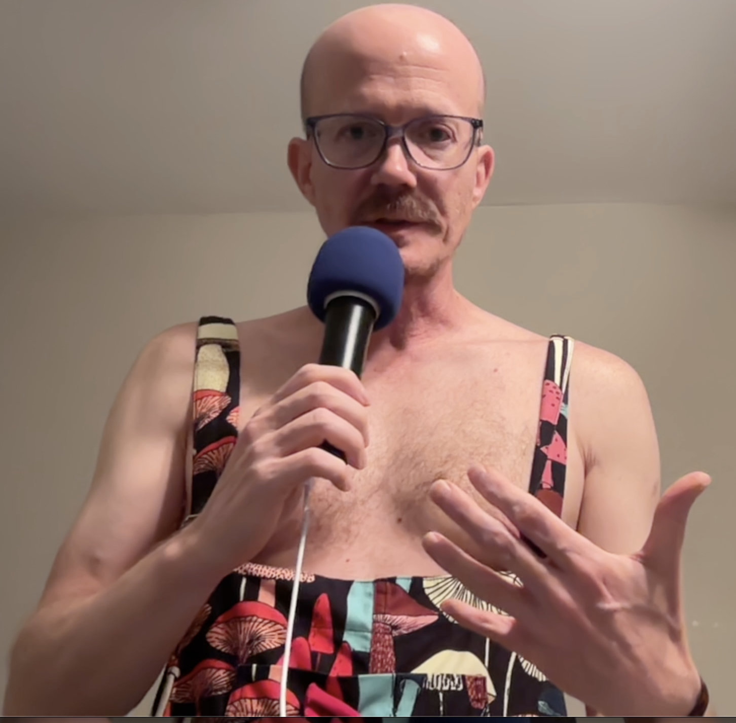 The Mushroom King Loses His Pants for Comedy and Healthcare